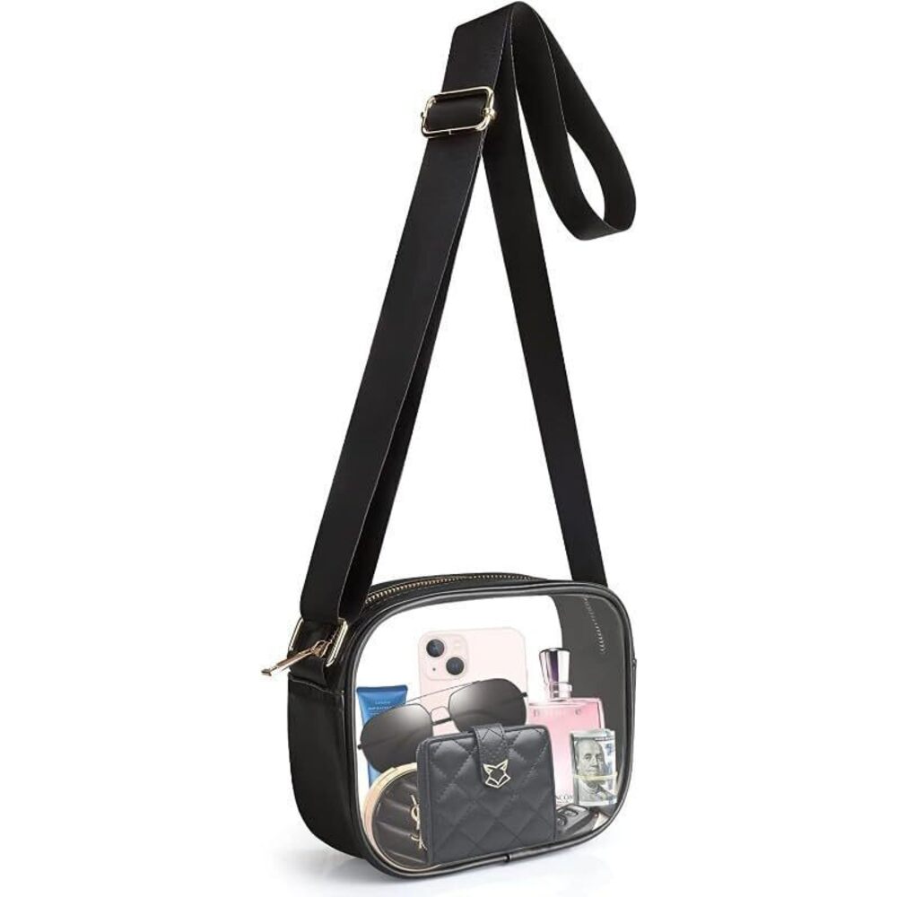 2511 Clear Crossbody Bag , Shoulder Bags Stadium Approved Transparent Purse